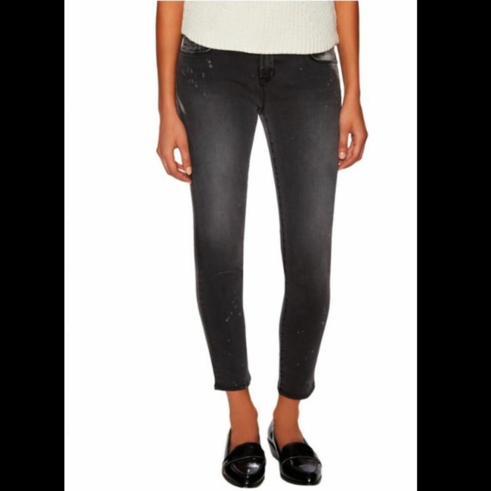 J BRAND Ankle Crop Jeans Paint Splatter NWT